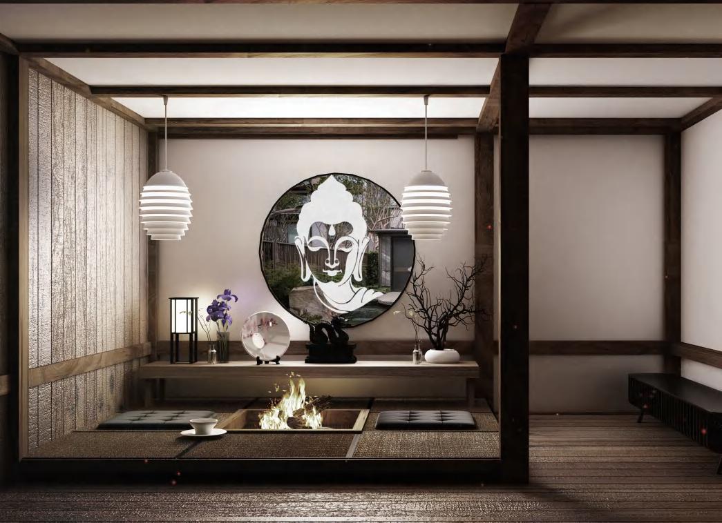 Intricate Buddhist Art Design